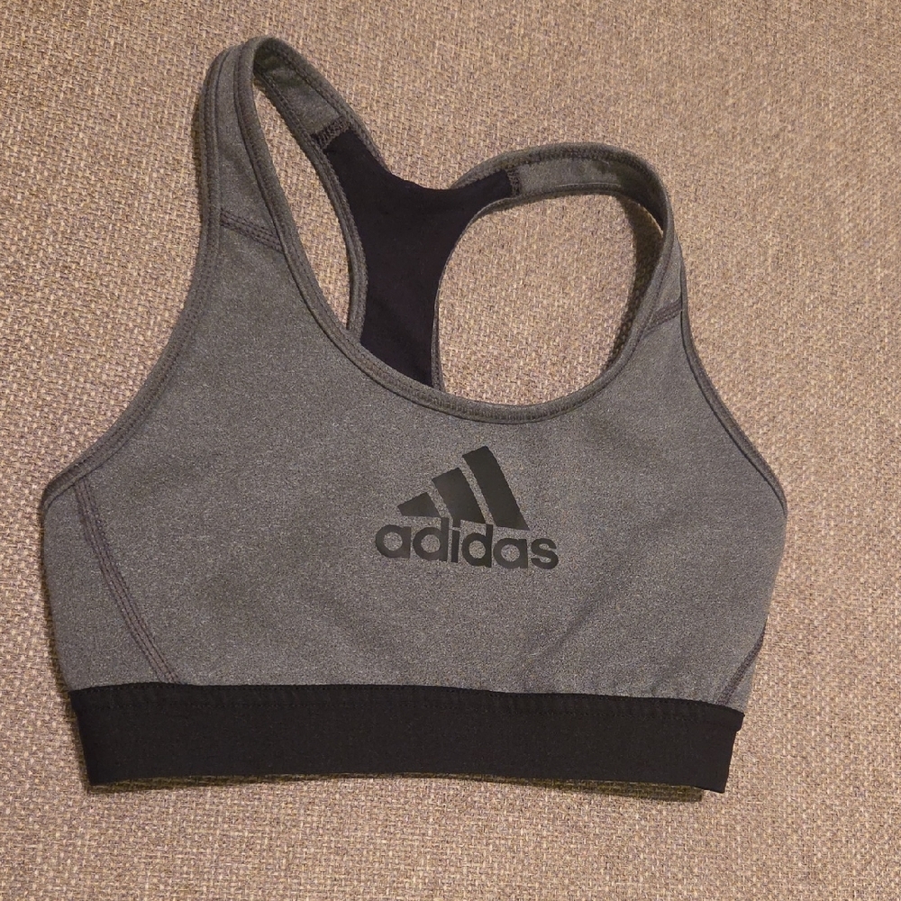 Adidas Women's Gray Sports Bra